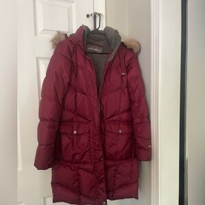 Eddie Bauer women’s down parka